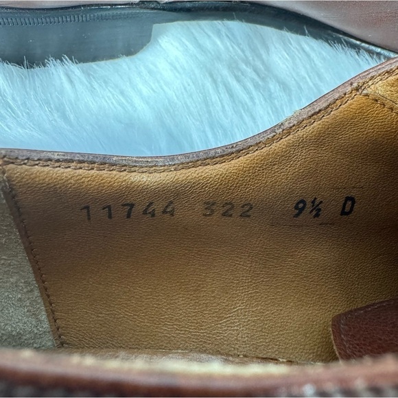 Salvatore Ferragamo Cap Toe Italy Men Size 9.5D Oxfords Lace Up Dress Shoes main image 9